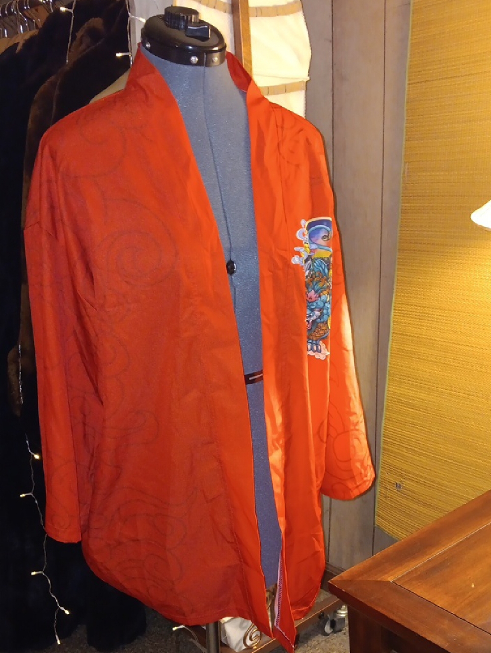 Women's Red  Kimono Jacket - Brand Unspecified